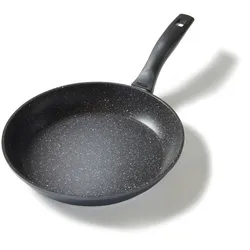STONELINE® Bratpfanne 28 cm, Aluguss antihaftbeschichtete Pfanne, Backofen und Induktion geeignet