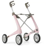 byAcre Carbon Ultralight Komfort Rollator rosa