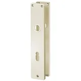 BASI - Langschildpaar Eckig - Alu F2 - Buntbart-Lochung - 7423-0102