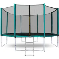 Aga24 Aga SPORT PRO Trampolin,Kindertrampolin,Gartentrampolin mit Sicherheitsnetz 366 cm