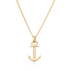 PAUL HEWITT - HALSKETTE - ANCHOR SPIRIT PLATED - gold