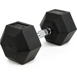 Kurzhantel Gummi Hex 25 kg Gewichtheben Unisex bunt 25kg