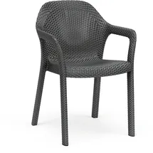 LECHUZA Stapelstuhl 58 x 57 x 84 cm granit