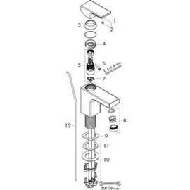 Hansgrohe Vernis Shape 70 mattschwarz 71560670