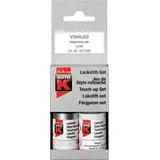 Kwasny Auto-K Lackstift 2-Schicht Original-Farbton Deep Black Schwarz LC9X 9ml