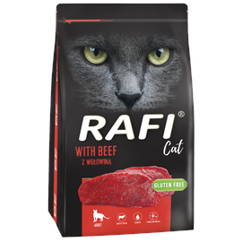 RAFI Cat Trockenfutter mit Rindfleisch 7 kg