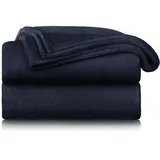 Blumtal Kuscheldecke Dunkelblau, Textil, Rechteckig, 220x240 cm Wohntextilien, Decken, Kuscheldecken