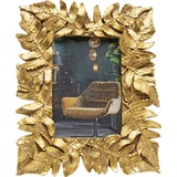 Kare Bilderrahmen Gold, Leaves 10x15cm