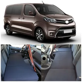 BREMER SITZBEZÜGE Camper-Bett Kinderbett Fahrerhausbett kompatibel mit Peugeot Expert 3 Traveller 2016 Wohnmobil zubehör Wohnmobilbett Camping Camper Zubehör