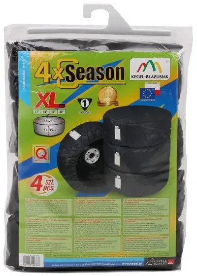 Reifenüberzüge Kegel 4xSeason – Größe XL 17/18/19/20 Zoll, 4 Stück