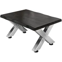 GGM Möbel Bistro Schwarz Wenge 120 x 70 x 41 cm
