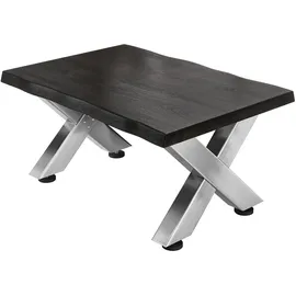 GGM Möbel Bistro Schwarz Wenge 120 x 70 x 41 cm