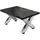 GGM Möbel Bistro Schwarz Wenge 120 x 70 x 41 cm
