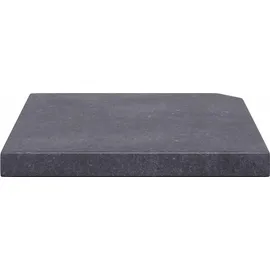 vidaXL Sonnenschirm-Gewichtsplatte Granit 25 kg Schwarz