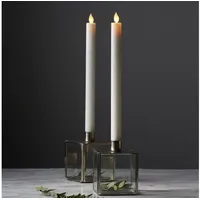 Star Trading M-Twinkle LED-Kerze 30 cm weiß