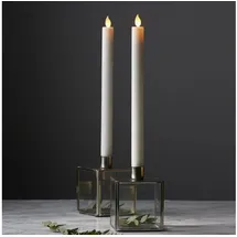 Star Trading M-Twinkle LED-Kerze 30 cm weiß