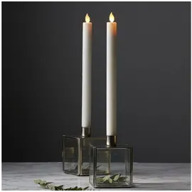 Star Trading M-Twinkle LED-Kerze 30 cm weiß