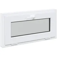 vidaXL Kellerfenster RISOR 80 x 40 cm weiß