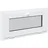 vidaXL Kellerfenster RISOR 80 x 40 cm weiß