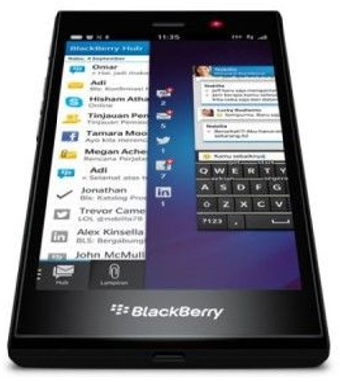 BlackBerry Z3 - 8GB - Schwarz (Ohne Simlock) Smartphone "akzeptabel"