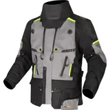 LS2 Apollo Textiljacke Schwarz/Grau/Fluo Gelb L