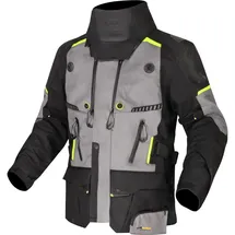 LS2 Apollo Textiljacke Schwarz/Grau/Fluo Gelb L