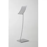 update displays Infoständer Konkav silber DIN A3 29,5 x 29,5 x 109,0 cm, 1 St.