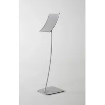 update displays Infoständer Konkav silber DIN A3 29,5 x 29,5 x 109,0 cm, 1 St.