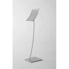 update displays Infoständer Konkav silber DIN A3 29,5 x 29,5 x 109,0 cm, 1 St.
