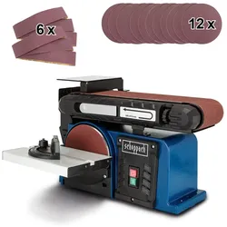 Scheppach Band- und Tellerschleifer BTS900 150mm Weiterentwicklung BTS800 18tlg.