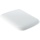 Geberit iCon Square WC-Sitz ohne Absenkautomatik, weiß