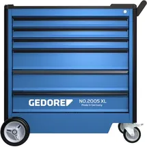 Gedore 2005 XL 0330 Werkzeugwagen mit 6 Schubladen