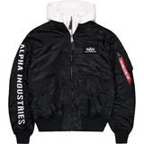 Alpha Industries Ma-1 D-tec Se Jacke Black / White L