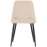 VCM ebuy24 Esszimmerstuhl beige. 2er Set