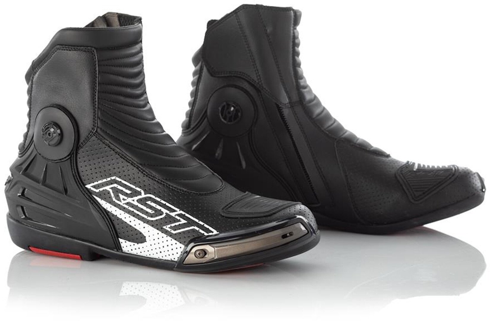 RST Tractech Evo III Motorradschuhe, schwarz, Größe 38 für Männer