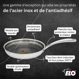 ELO Relief Evolution Bratpfanne 28 cm