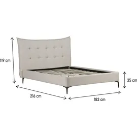 palozi Aspen 160 x 200 cm Beige