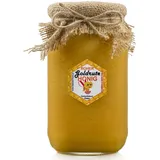 NATURAL FOOD Roher Honig - Direkt vom Imker - Roh Natürlich - Ungefiltert - Nicht Geschleudert oder Erhitzt - Geschenkidee - 22 KG - Goldrutenhonig