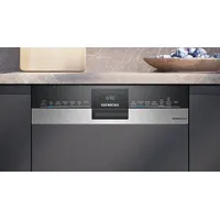 Siemens iQ300 SR53ES01LD Einbau-Geschirrspüler (teilintegrierbar, 448 mm breit, Edelstahl)