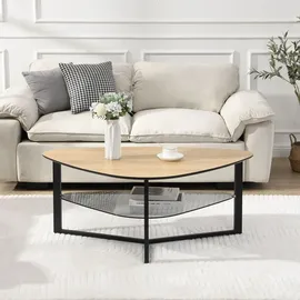 Möbel Boss Couchtisch Braun Eiche 110 x 65 x 45 cm