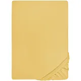 biberna 0077866 Jersey-Elastic 180 x 200 - 200 x 220 cm gelb