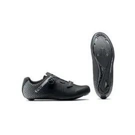 Northwave Core Plus 2 Schuhe, Fahrradschuhe schwarz, 45