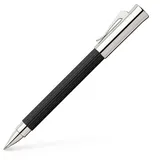 Graf von Faber-Castell 141570 - Tintenroller Tamitio Schwarz, mit schnell-trocknender Tinte, 1 Stück