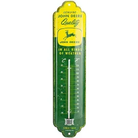 Nostalgic-Art Retro Metall-Thermometer Innen Aussen Analog - John Deere #2