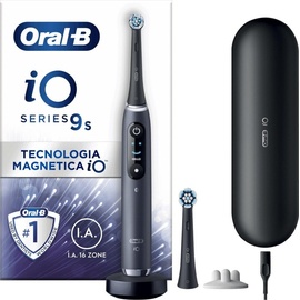 Oral B Oral-B iO 9s Erwachsener Rotierende-vibrierende Zahnbürste iO9s Black Onyx