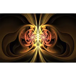 Fototapete PAPERMOON "ABSTRAKT DESIGN-MUSTER STRUKTUR", bunt, B:3,50m L:2,60m, Vlies, Tapeten