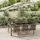 vidaXL Garten-Essgruppe 7-tlg. Grau