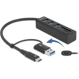 DeLock 63859 - USB 3.2 Gen 1 USB-A/-C