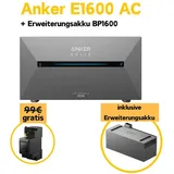 Anker SOLIX Solarbank 2 E1600 AC Speicher für Balkonkraftwerk,mit Akku BP1600、Smart Meter