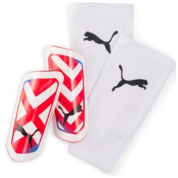 PUMA Ultra Flex Sleeve Schienbeinschoner 05 - PUMA white/ultra blue/fire orchid L